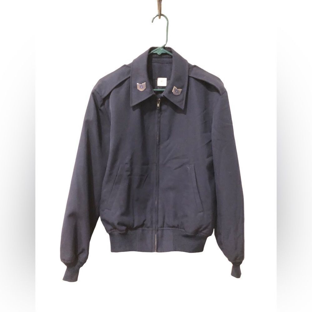 VNT Military Bomber Jacket—Metal Pins and Shoulder straps—Unisex lightweight 🔥